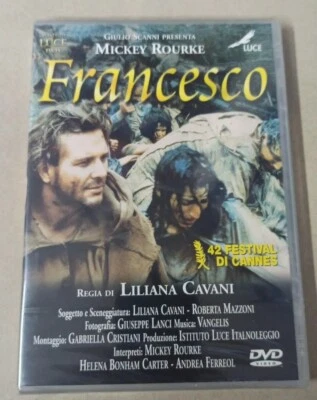 DVD FRANCESCO CON MICKEY ROURKE - NUOVO SIGILLATO - Immagine 1 di 2