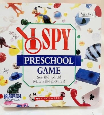 I Spy Preschool Game 24 Matching Pieces, Developmental Skill Building, Language - Image 1 of 4