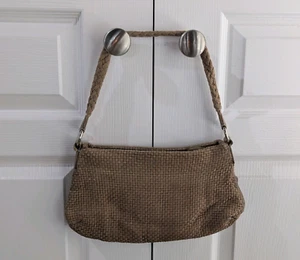 THE SAK Beige Tan Crochet Shoulder Sling Bag Medium Textile Everyday Handbag - Picture 1 of 8