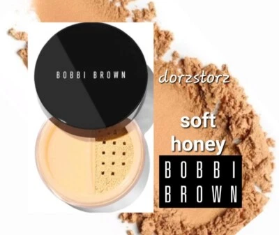 BOBBI BROWN Sheer Finish Loose Powder *#8 SOFT HONEY* / 0.21 oz / New in box - Image 1 of 4