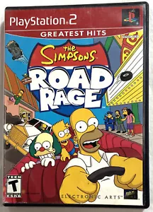 Sony PlayStation 2 Greatest Hits The Simpsons Road Rage Complete - Picture 1 of 3