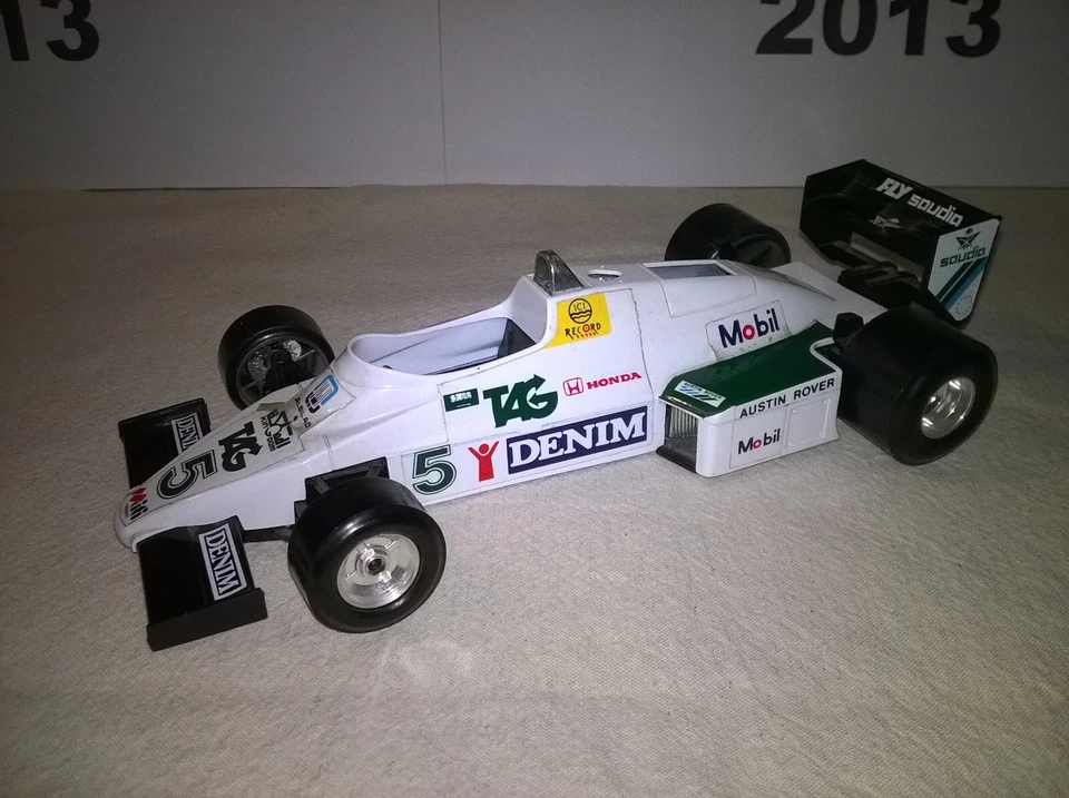 WILLIAMS FORD FW08 #5-1983-K. ROSBERG-BURAGO N° 6105-1/24-USATO - Immagine 1 di 4