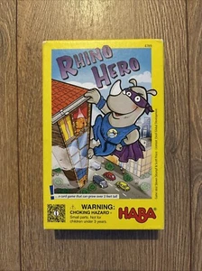 Rhino Hero de HABA Games Un juego de cartas que puede crecer más de 3 pies de altura - Imagen 1 de 8