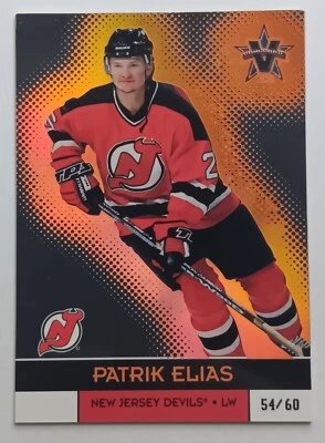 2000-01 Pacific Vanguard Holographic Gold Patrik Elias /60 New Jersey Devils - Image 1 of 2
