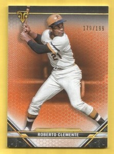 ROBERTO CLEMENTE 2021 Topps Triple Threads Amber #18 Pirates #d 170/199