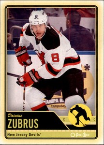 2012-13 O-Pee-Chee Devils Hockey Card #417 Dainius Zubrus