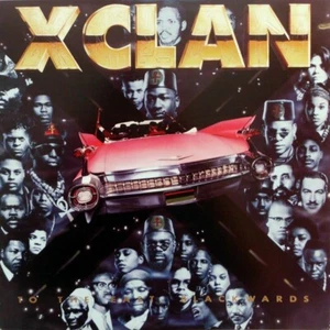 X-Clan / To The East, Blackwards 1991 US Repress LP Pink 4th & Broadway 4440191 - Picture 1 of 3