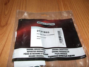NUEVO DE LOTE ANTIGUO DE FABRICANTE DE EQUIPOS ORIGINALES BRIGGS & STRATTON 273185S POR FILTRO DE AIRE - Imagen 1 de 1