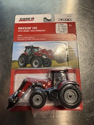 Case IH 1/64 Scale Die-Cast Metal Maxxum 145 With Loader ERTL 44148 - Image 1 of 2