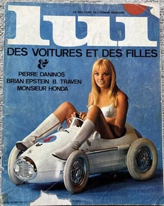 Sharon Tate Polanski October 1967 LUI Magazine No 46 Cover Poor Condition - Picture 1 of 7