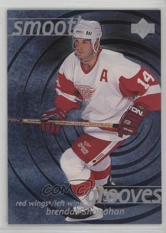 1997-98 Upper Deck Smooth Grooves Brendan Shanahan #SG14 HOF - Image 1 of 2