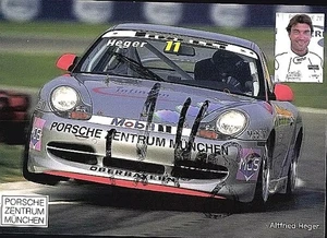2x Altfrid Heger Original Autogramm  Porsche Cup und Historische Tourenwagen  - Bild 1 von 4