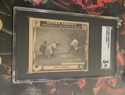 Vintage 1948 Swell Sport Thrills Bases Loaded Grover Alexander MINT - Image 1 of 3