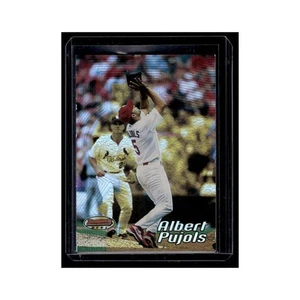 Tarjeta de béisbol Albert Pujols 2002 Bowman's Best #50 St. Louis Cardinals casi nueva - Imagen 1 de 3