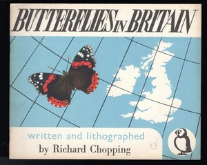 Butterflies In Britain - 1943 Puffin Picture Book 29 -Ballantine Estate Copy - Picture 1 of 1