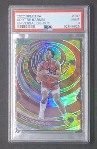 2022-23 Panini Spectra Universal Die-Cut #107 Scottie Barnes 1/8  PSA 9 (Pop 1) - Bild 1 von 2