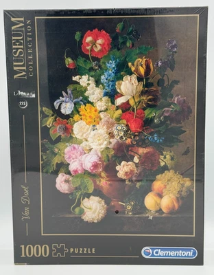 Clementoni Museum Collection Bowl of Flowers - 1000 Piece - New Puzzle! - Image 1 of 3
