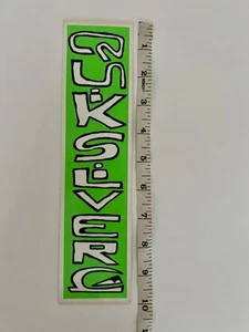 Vintage QUIKSILVER Surf Surfing Sticker RARE 1980s NOS QUICKSILVER OG - Picture 1 of 1