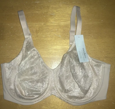 Novo Sutiã HTF Movimento Moderno BFF 2ª Pele Alisamento Traseiro 38D Sable Nu Novo com etiquetas - Imagem 1 de 4