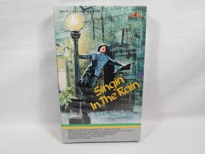 Vintage SINGIN' IN THE RAIN Big Box VHS MGM/UA MV600185 NEW FACTORY SEALED - Image 1 of 4