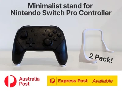2x Nintendo Pro Controller Stand – Minimalist / Invisible Controller Stand - Image 1 of 4