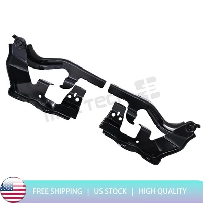 New For Black 2012 2013 2014 Toyota Camry Passenger Driver Side Hood Set Hinge - Image 1 of 4