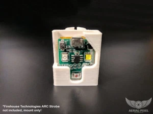 Firehouse Technologies Arc & Arc II Strobe Mount for DJI Phantom 4 Pro + P3S - Picture 1 of 6