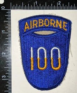 RIPRODUZIONE Patch Aviotrasportata Post WWII US Army 100° Divisione Fanteria - Foto 1 di 2