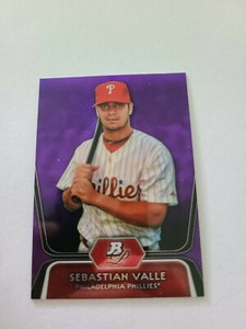 2012 topps platinum report baseball card Sebastian Valle