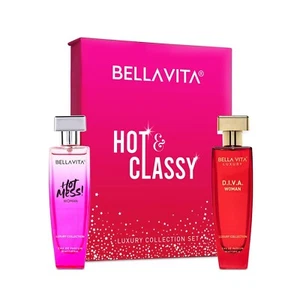 Bella Vita Luxury Hot & Classy Gift Set for Women 2 x 50 with Hot Mess, D.I.V.A. - Picture 1 of 7