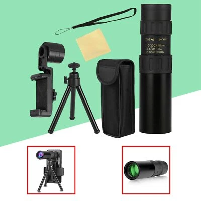Adjustable Zoom Lens Optical Clip Telephoto Telescope Cell Phone Camera Lens kit - Image 1 of 4