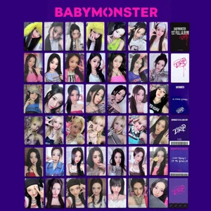 7pcs/Set BABYMONSTER Member Drip Photo Cards Self Made . Photocard - Picture 1 of 8