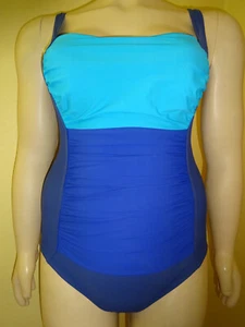 Shapewear - Badeanzug bpc selection bonprix 44 marine-blau-türkis NEU! - Bild 1 von 10