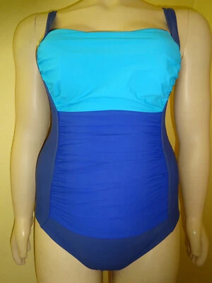 Shapewear - Badeanzug bpc selection bonprix 44 marine-blau-türkis NEU! - Bild 1 von 4