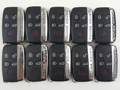 LOTE ORIGINAL DE 10 OEM LAND ROVER 10-20 RANGE ROVER LLAVE INTELIGENTE MENOS CONTROL REMOTO A GRANEL Foto 1 de 4