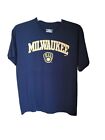 New with a tag Milwaukee Brewers comfortable Navy blueT-Shirt Men's Size Large
