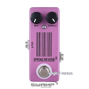 Mosky Spring Reverb Guitar Mini Effect Pedal True Bypass Metal Shell - Picture 1 of 6