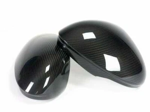 Real Carbon Fiber Mirror Cover Cap For 2017-2023 Alfa Romeo Giulia Quadrifoglio - Bild 1 von 7