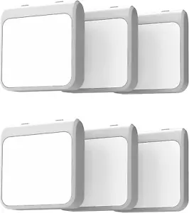 Plug-In Led Night Light with Auto Dusk to Dawn Sensor,Adjustable Brightness and  - Picture 1 of 12