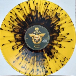 New MOTORHEAD “Hammered” Vinyl Record Yellow & Black Splatter 2022 LP 20th - Imagen 1 de 8