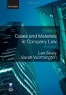 Sealys Cases And Materials In Company Law Len Sealy Sarah Wort