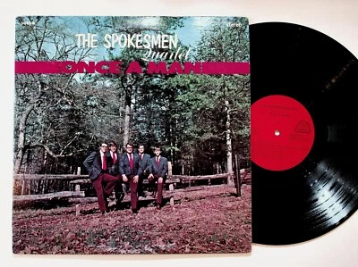 The Spokesmen Quartet Once A Man Gospel Christian Vinyl LP Record Foto 1 de 4