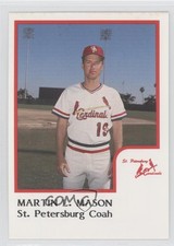 1986 ProCards St Petersburg Cardinals Marty Mason