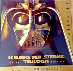 Laserdisc Box STAR WARS KRIEG DER STERNE 4-6 THX Widescreen Pal deutsch - Afbeelding 1 van 8