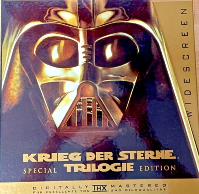 Laserdisc Box STAR WARS KRIEG DER STERNE 4-6 THX Widescreen Pal deutsch - Bild 1 von 4