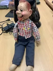 1950s Large Size HOWDY DOODY w/Glass SLEEP EYES Ventriloquist Doll IDEAL V.Rare! - Picture 1 of 6