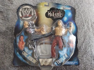Figuras de lucha libre WWF WWE Jakks Triple H HHH Chris Jericho Ringside Rivals AEW - Imagen 1 de 2