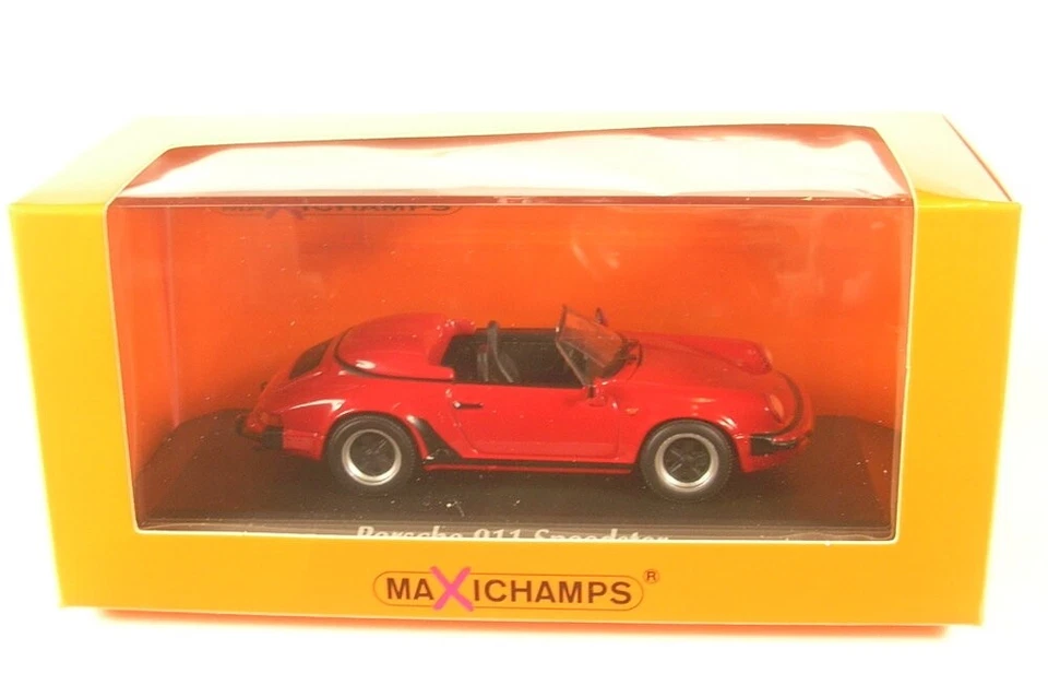 Porsche 911 Speedster (Rosso) 1988 - 1:43 MAXICHAMPS - Immagine 1 di 1