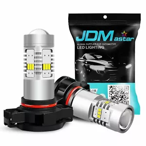 JDM ASTAR PSX24W 2504 Luz antiniebla LED automática Bombilla DRL 6000K Xenón Blanco 3020 - Imagen 1 de 11