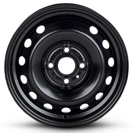 New Wheel For 2006-2011 Kia Rio 14 Inch Black Steel Rim - Image 1 of 4